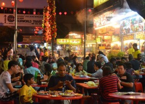 Best Tourist Areas in Kuala Lumpur, Jalan Alor Food Street
