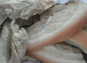Thai Pork Belly, Shopping at Fresh Markets in Thailand, Southeast Asia
