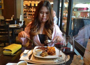 Ribeye Steak at K-Village Ribeye Steak at K-Village, Wine Connection in Sukhumvit, Bangkok, Thailand