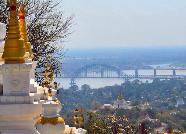 Views of Mandalay from Hilltop, Best mandalay day tour by taxi