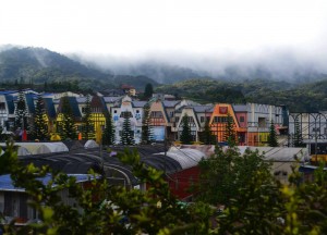 Brinchang Town Center, Cameron Highlands Resort, Malaysia
