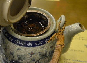 Pot of Jasmine Tea at Restaurant, Tourist Scams in Beijing China