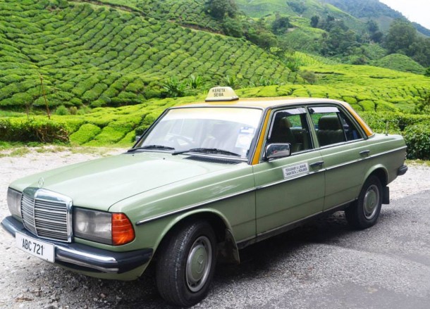 Taxi to the Tea Farm, Cameron Highlands Resort, Malaysia
