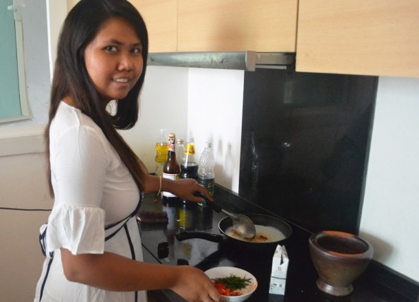 Cooking in Fanfan's Kitchen, Thai fried fish, Thailand