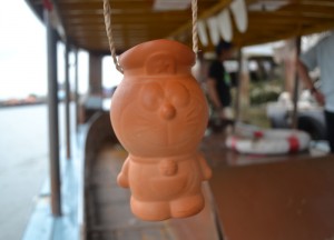 Doraemon Pottery Jug Doraemon Pottery Jug, Bangkok to Koh Kret Island, Thailand