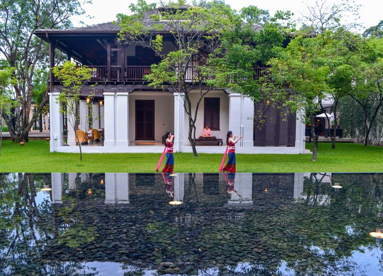 Thai dance at Anantara Vacation Club Chiang Mai Riverside
