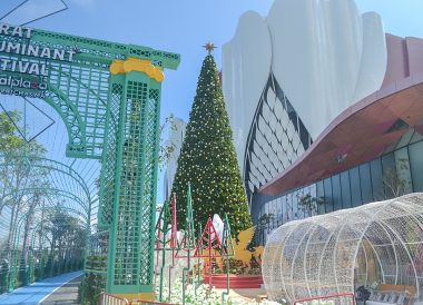 Christmas Tree, Central Plaza Mall in Korat Nakhon Ratchasima 