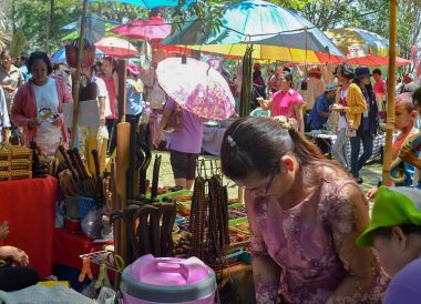 Ancient Markets, Phanomrung Festival Historical Park, Buriram Thailand
