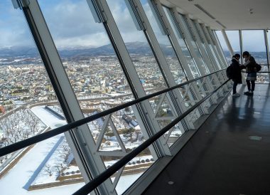 Goryōkaku Tower., tourist attractions in hakodate hokkaido japan