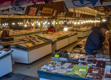 Hakodate Fish Market, tourist attractions in hakodate hokkaido japan