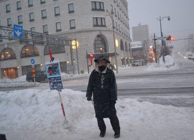 Chuo Dori Street, Travel to the Otaru Light Festival in Hokkaido Japan on JR Pass