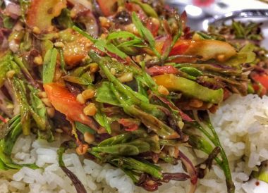 Tea leaf salad, Best Vegan Restaurants in Chiang Mai