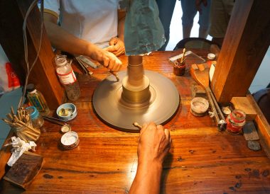 Polishing Gem Stones in Chanthaburi, Travel in Eastern Thailand