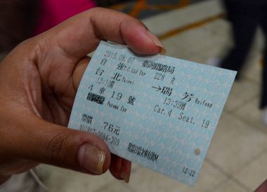 Express Train Ticket from Taipei Main Station to Jiufen by Train