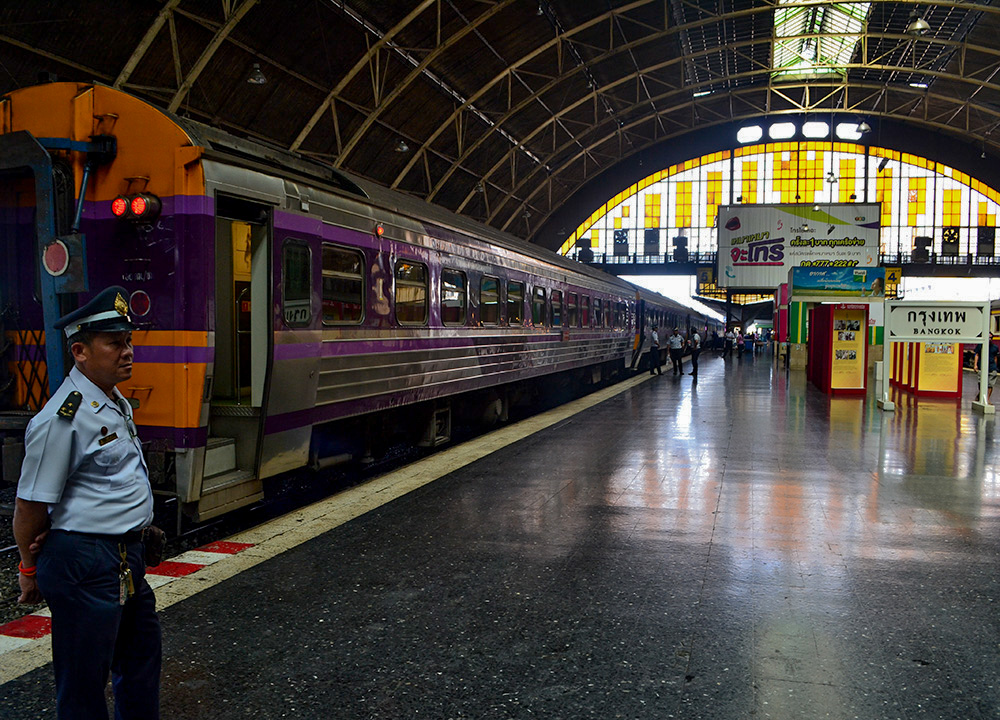 Hua Lamphong, Bangkok to Malaysia by Train Padang Besar Penang Butterworth