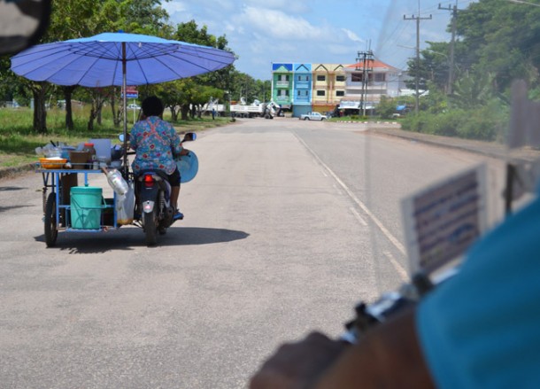 Friendship Bridge Border Crossing Thailand to Laos