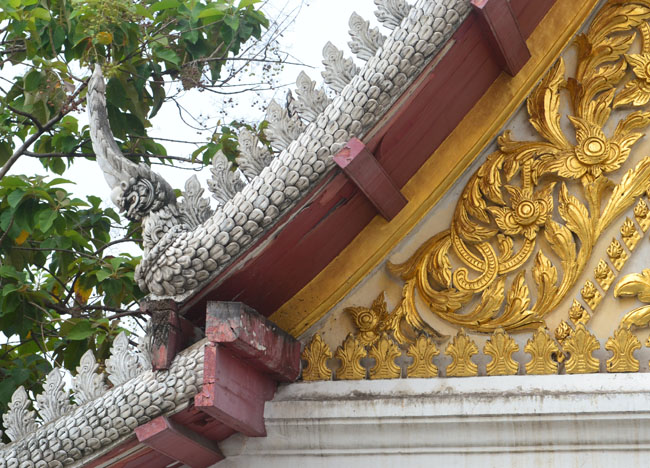 Temple Wihan at Wat Tri Thotsathep Worawihan, Bangkok Southeast Asia