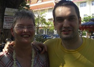 Soaked at Bangkok Songkran. Travelling with Mum in Southeast Asia