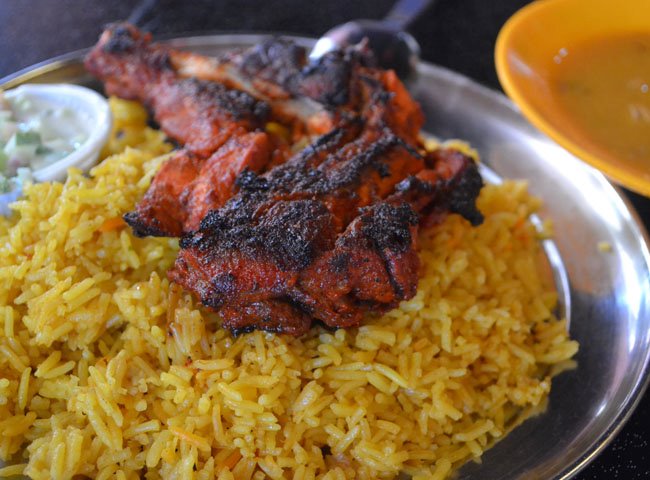 Biryani Rice, Restoran Kapitan, Georgetown Indian Mamak Restaurants