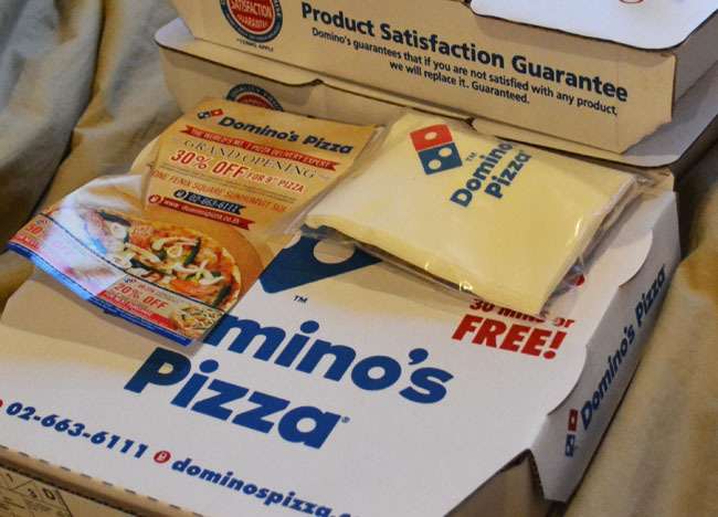 Dominos Pizza, Bangkok Pizza Delivery, Southeast Asia