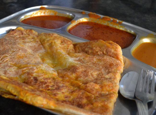 Chicken Murtabak Malaysia Mamak Restaurants Indian Food Southeast Asia