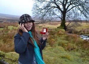 Engagement Ring, PS I Love You Engaged in Wicklow Mountains Sallys Gap