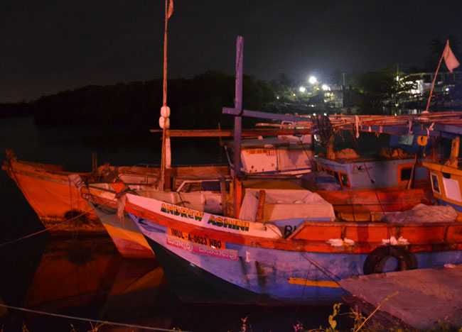 Negombo Riverside at Night, Stopover in Colombo Sri Lanka Transit VISA