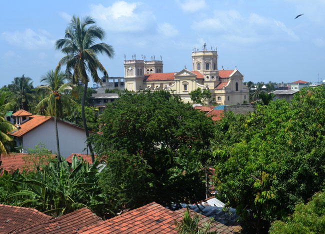 St. Mary's Church Negombo, Stopover in Colombo Sri Lanka Transit VISA