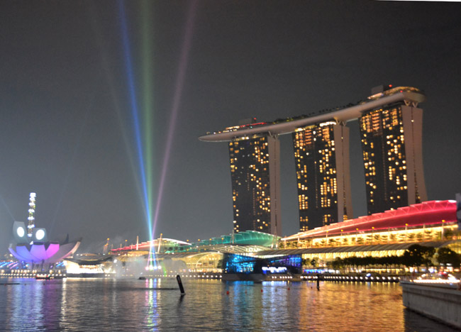 Marina Sands Skypark, Singapore to Bangkok by Land Island Hopping