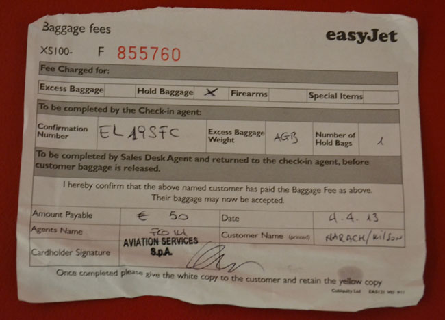 Baggage Fees. Is Rome Tourist Friendly. Unfriendly Bad Experiences
