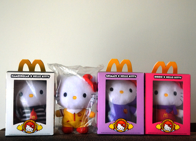 Hello Kitty McDonalds in Asia Hong Kong Comfort Foods while Travelling