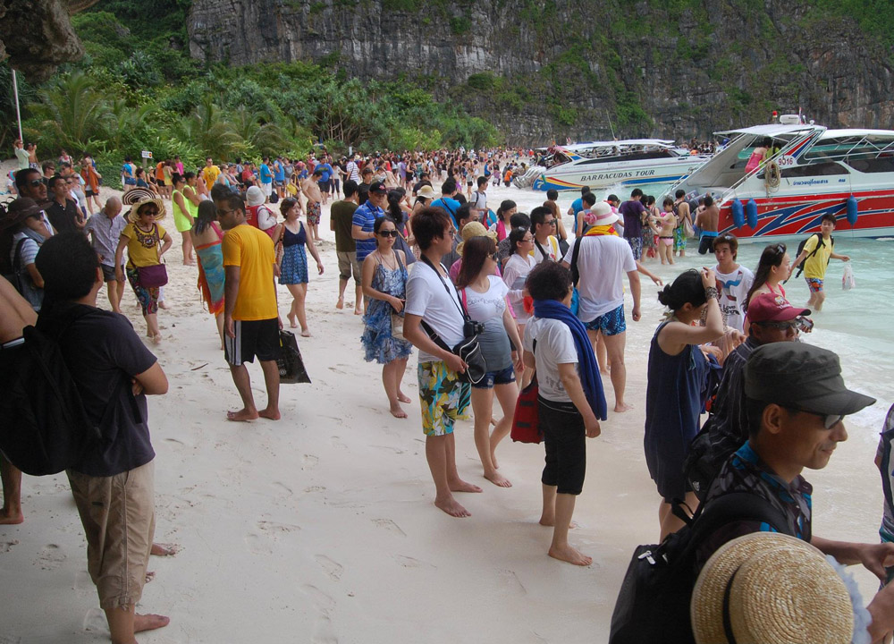 The Real Maya Bay, Thai Tourist Attractions in Southeast Asia to Avoid