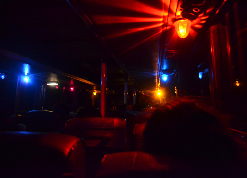 Night Time Bus, Savannakhet to Pakse by Bus, Travel in Southern Laos