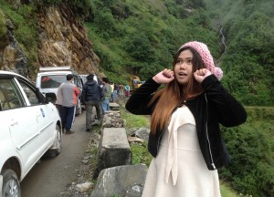 Landslide in Himalayas, Gangtok, Sikkim, Travel in Indian Himalayas, Asia