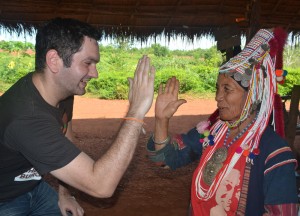 Before the Hi 5, Chiang Rai Akha Hill Tribes Northern Thailand, Asia