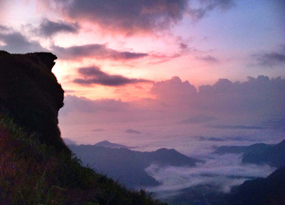 Sea of Mist, Phu Chi Fa Mountains, Chiang rai, Thailand, Southeast Asia