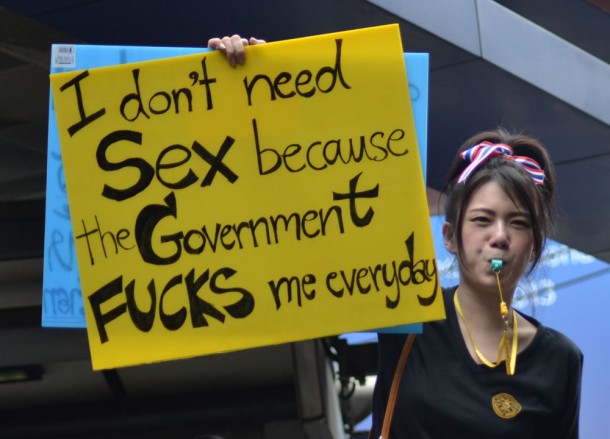 Government Fucks Me, Are Bangkok Protests Safe for Tourists, Travel?