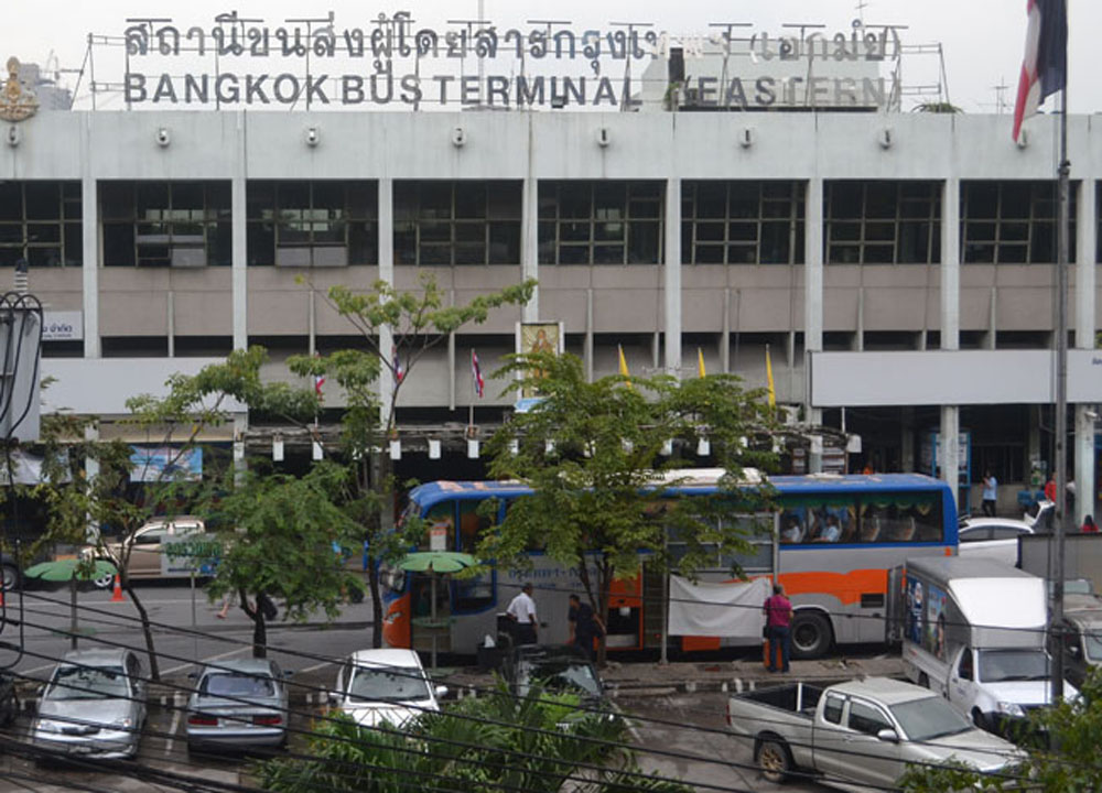 Ekamai Bus Station, Bangkok to Ko Samet via Rayong, Thai Islands, Central Thailand