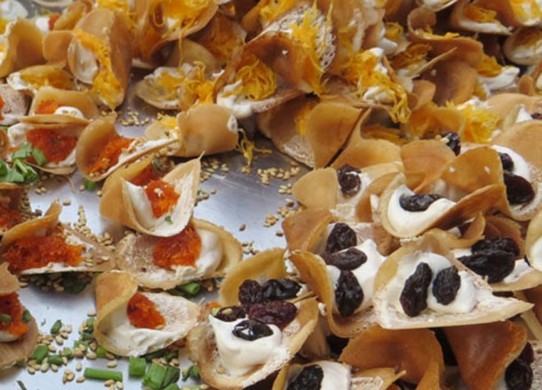 Khanom Buang, Sweet Thai Desserts in Thailand, Southeast Asia