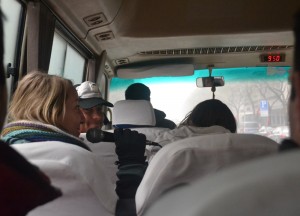 Introduction on the Minibus, Terracotta Warriors Tour in Xian China