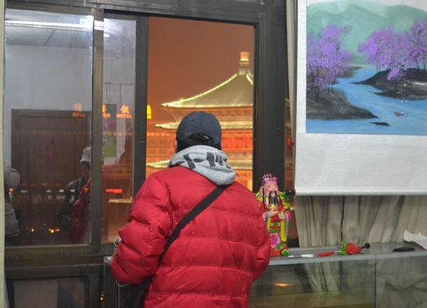 Views from Post Office, Tourist Scam in Xian China, Calligraphy Art