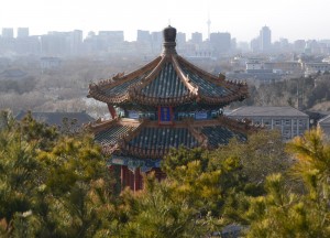 Views Over Pagoda at Jingshan Park, Best Views of Forbidden City, Beijing