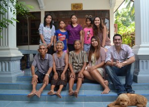 Local Family, Living in Rural Thailand, Isaan North East Thailand