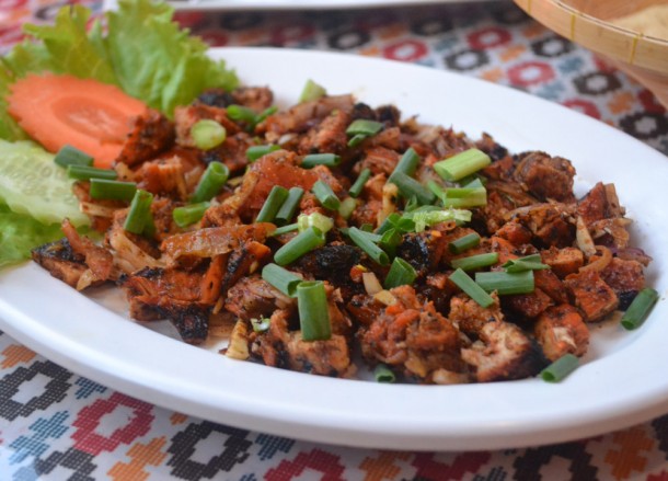 Spicy Chicken Choyala, Himalaya Restaurant in Bangkok, Nepalese Food