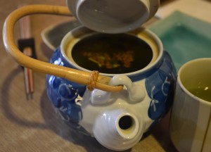 Pot of Green Tea at Isao Sushi Restaurant Bangkok, Sukhumvit 31