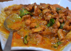Chicken in Curry Sauce, Super 81 Restaurant Mandalay, Best Restaurants Myanmar