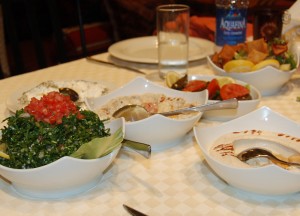 Persian Food at Jumeira, Two Day Dubai Stopover, Emirates (UAE)