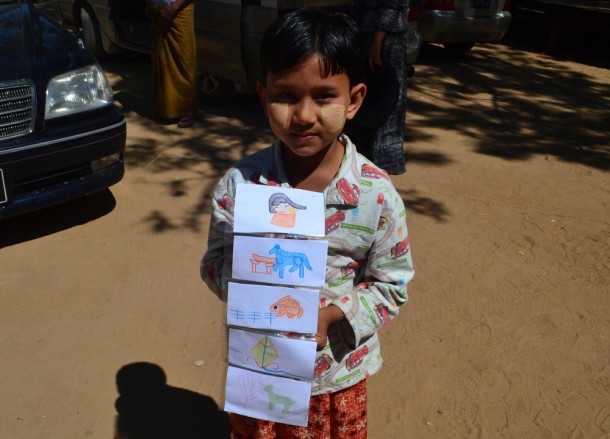 Young Boy Selling Postcards, Travel in Myanmar 2014, Changes in Burma