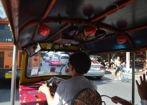 Tuk-Tuk in Chinatown Tuk-Tuk in Chinatown, Buying Diamonds in Bangkok, Thailand
