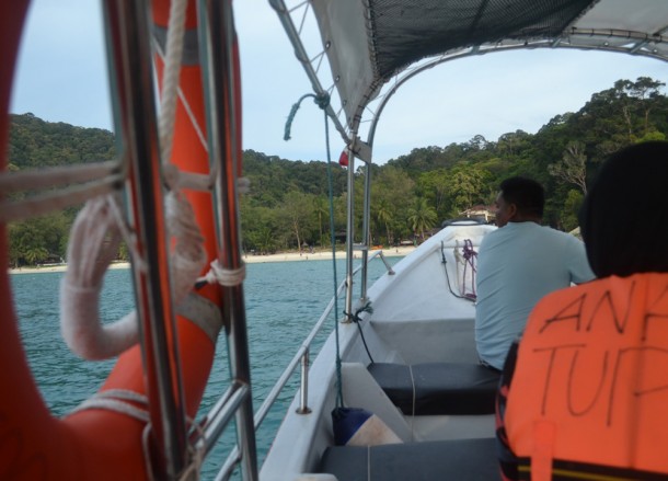 Arriving Perhentian Besar, Cameron Highlands to the Perhentian Islands